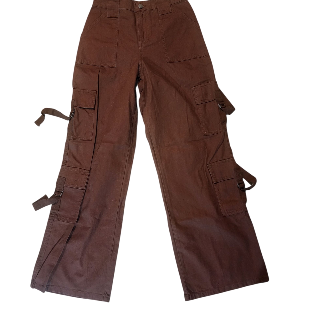 No Boundaries Chocolate Brown Cargo Pants